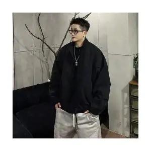 남성 지금딱 야상사파리 봄가을 빈티지 재킷 코트 캐주얼 야상 바람막이 가오리 쇼트 OOTD3