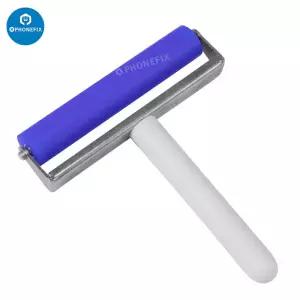 8cm 실리콘 롤러 스크린 붙여 넣기 휠 LCD OCA 휴대 전화 PC 화면 보호기 필름 용 도구