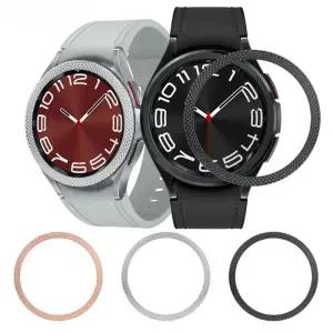 삼성 Watch7 용 금속 베젤 6 5 4 클래식 4m 47mm 커버 링 범퍼 접착 케이스