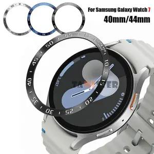 삼성 시계 7에 대한 금속 베젤 링 7 액세서리에 44mm 스마트 케이스 커버 보호 쉘