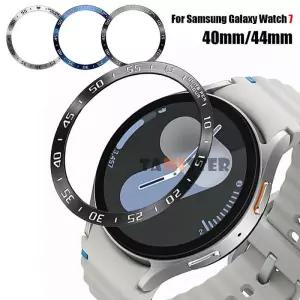 삼성 시계 7에 대한 금속 베젤 링 7 액세서리에 44mm 스마트 케이스 커버 보호 쉘