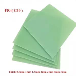 두께 0.5/1/2/3/4/5mm G10 FR4 유리 섬유 시트 물 녹색 에폭시 플레이트 3240 수지 보드 3D 프린터