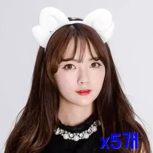오너클랜 TBZ 파티장식용품 입체 양 헤어머리띠 x5개 여자헤어밴드 여성헤어밴드 여자친구선물