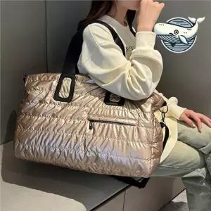 여행용 금색 보스턴 백 패셔너블 여행 짐 가방 보스턴백 여행가방 여행용보스턴백
