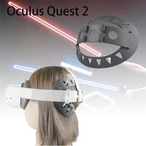 오큘러스 퀘스트 2 용 헤드 TPU 패드 VR 압력 완화 액세서리