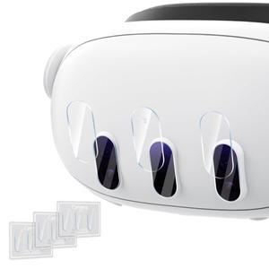 HD 강화 필름 오큘러스 퀘스트 3 VR 렌즈 보호대 스크래치 방지 유리 메타 액세서리 개