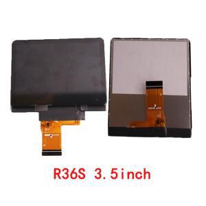 R35S 3.5인치 게임 콘솔용 HL-PGDM035HD-C-V2 스크린 LCD 디스플레이 커버 없는 교체 부품