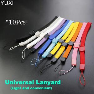 10pcs 조정 가능한 손목 밴드 로프 스트랩 PSP Wii 스위치 매는 밧줄 전화 카메라 MP3