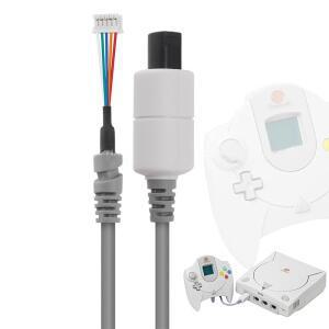 SEGA Dreamcast DC128 게임패드용 케이블 연장 코드 콘솔 컨트롤러 조이스틱 교체 와이어
