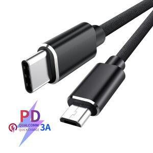 USB  C-마이크로 5A 고속 충전 어댑터 케이블 PD 100W QC4.0 Macbook 용  데이터 Samsung Xiaomi Huawei