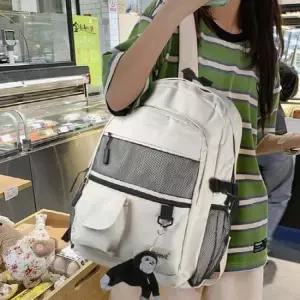 GB-3765 다용도 소품포켓 여행용 데일리백팩 메쉬가방 백팩