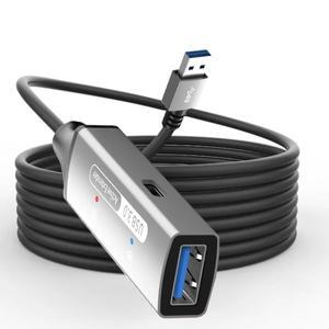 5M/10M USB 3.0 활성 연장 케이블(부스터 포함) 코드 남성-여성
