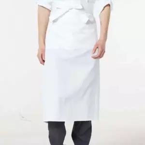 화이트 94x83 허리 앞치마 식당 하프 반앞치마 업소용