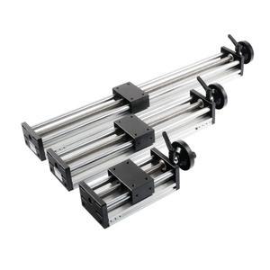 선형 가이드 수동 슬라이딩 핸드휠 스크류 500MM SFU1204 테이블 100 스트로크