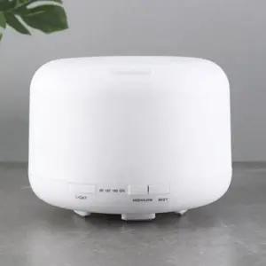 LED가습기 사무실 한 가습기 개인용 탁상용 무드등 초음파 무선 500ml