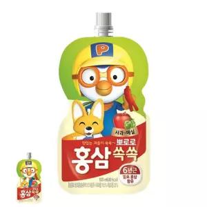 홍삼 뽀로로 쏙쏙 사과 x 20개입 100ml