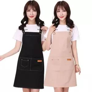 예쁜 포켓 방수앞치마 바리스타 주방 면앞치마 앞치마 예쁜앞치마 카페앞치마 (WDB5100)