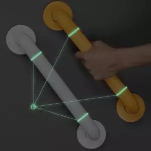 야광 노인 장애인 화장실 계단 안전바 손잡이 30~50cm 안전 보조 (WD10830)
