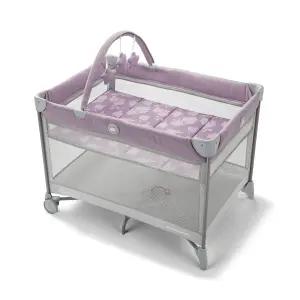 Graco 온 더 고 집팩 ？n 플레이카드 접이식 플레이펜 배시넷 휴대용 크립 라일락 모드