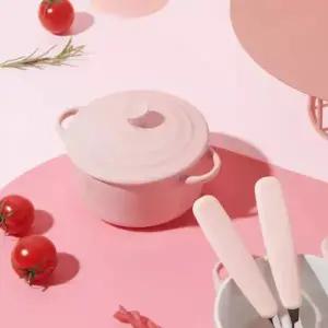 베이비렌지 도자기 이유식 보관 조리용기 찜기 베이비 핑크, 블루 200ml