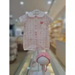 [아가방] 세이브존06 아가방 디즈니 핑크미키반팔우주복 (모자) 79S317553 (S49826773)