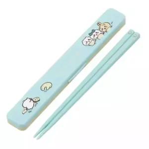젓가락세트 치이카와 무소음 젓가락 케이스세트 18cm