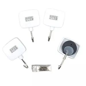 [하프클럽/]크린 ZF 4P 행거 화이트 부착식