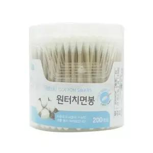 [룽스_62]화장 물기 제거 면봉 생활용품 귀지 귀청소 200p