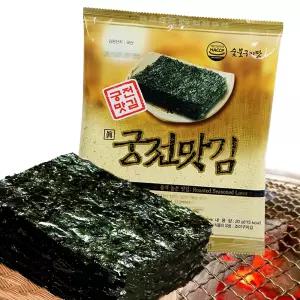 [궁전맛김] 불맛이 살아있는 전통 조미 전장 구이김 30봉