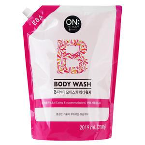 온더바디 모이스처 대용량 바디워시 2100ml 리필용 바디클렌져 파우치형