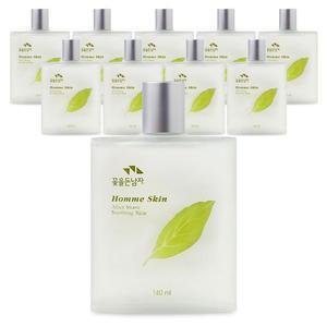 꽃을든남자 옴므 스킨 140ml x 10개 토너 남성용 스킨로션 화장품