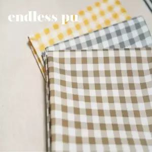 [endless]체크 방수원단 5종 방수천 생활방수 홈패션 패브릭 식탁매트 캠핑매트