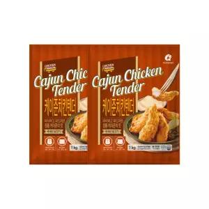 마니커에프앤지 케이준치킨텐더 1kg*2봉