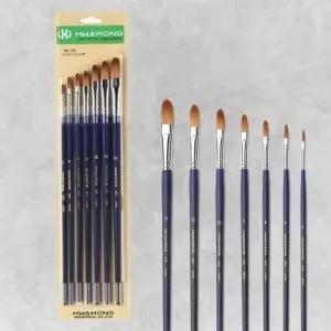 화홍 유화아크릴 겸용붓 No.800(F) 7본조 Set