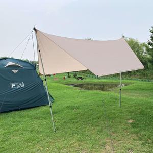와룡 경량 헥사 그늘막 타프 풀세트 캠핑용품 CAMPING-WRTP001