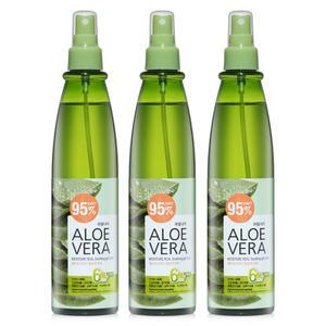 알로에베라 모이스처 수딩 젤 미스트 310ml 3개 /수분충전+피부진정+영양