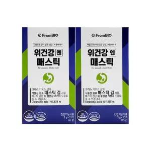 프롬바이오 위건강엔 매스틱 3g x 15포 2통