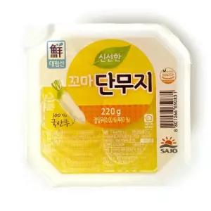 [푸른들마켓] 꼬마단무지220g