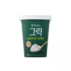 남양 불가리스 락토프리 그릭 요거트 400g 6개 냉장무배/식사대용/무가당