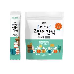 펫둥이 짜먹는 고양이 간식 츄르 연어맛 60P