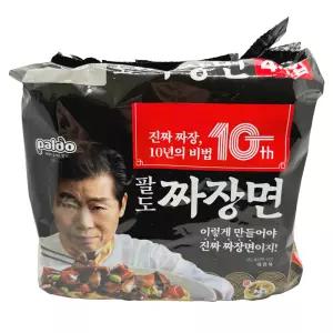팔도 짜장면 봉지라면 203g 4개입 8팩 멀티팩