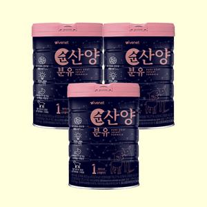 아이배냇 순 산양분유 800g 1단계 3캔