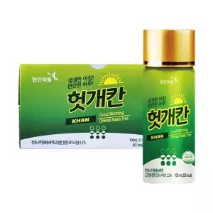 영진약품 헛개칸 100ml x 50병 안전포장 헛개나무열매 상쾌한 하루 시작