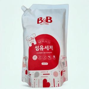 비앤비 유아 섬유세제 시그니처 리필 1500ml 4개