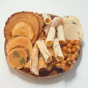 [파인밀]옛날과자 종합전병 6종 1kg  HACCP인증
