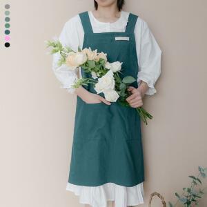 어린이집 앞치마 유치원 원피스형 솔리드 주방 컬러 보육