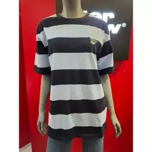 [인터크루] 루즈핏 면혼방 선염 스트라이프 SWITZ2TR09ALB_P392494084
