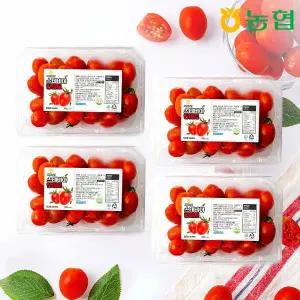 [자연맛남]농협선별 스테비아 대추 방울토마토 2kg (로얄과/500gx4팩)