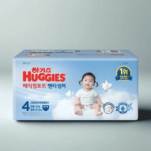 하기스 매직컴포트 썸머 팬티형 4단계 공용 52매 4팩