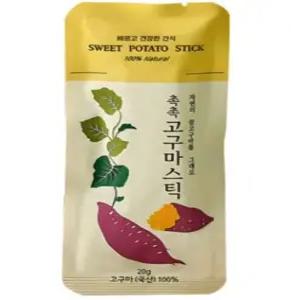 한울푸드 촉촉 고구마스틱 20g 20개